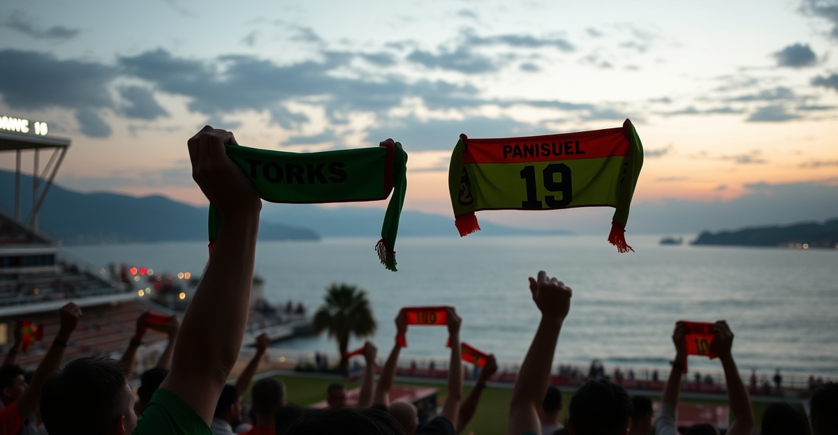 Alanyaspor taraftar atmosferi — Süper Lig