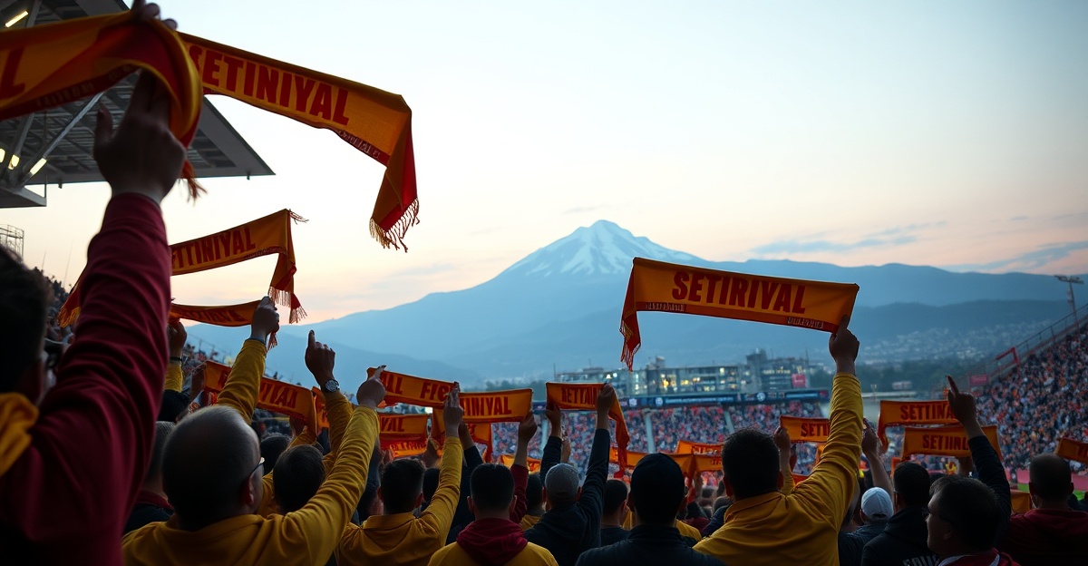 Kayserispor taraftar atmosferi — Süper Lig